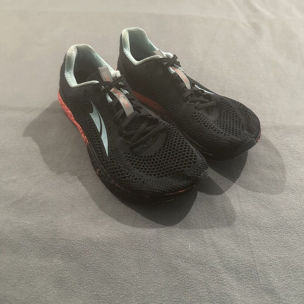 Altra Escalante Racer Running Shoes Womens 8.5 Black Knit Zero Drop ALW1933B000